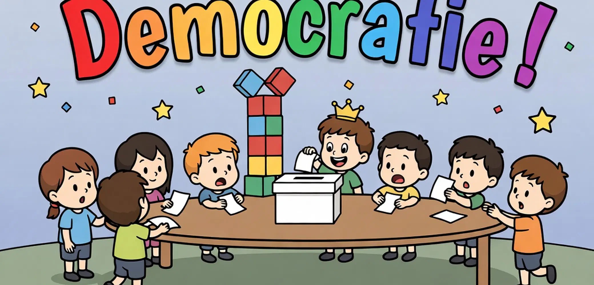 De democratie voorbij