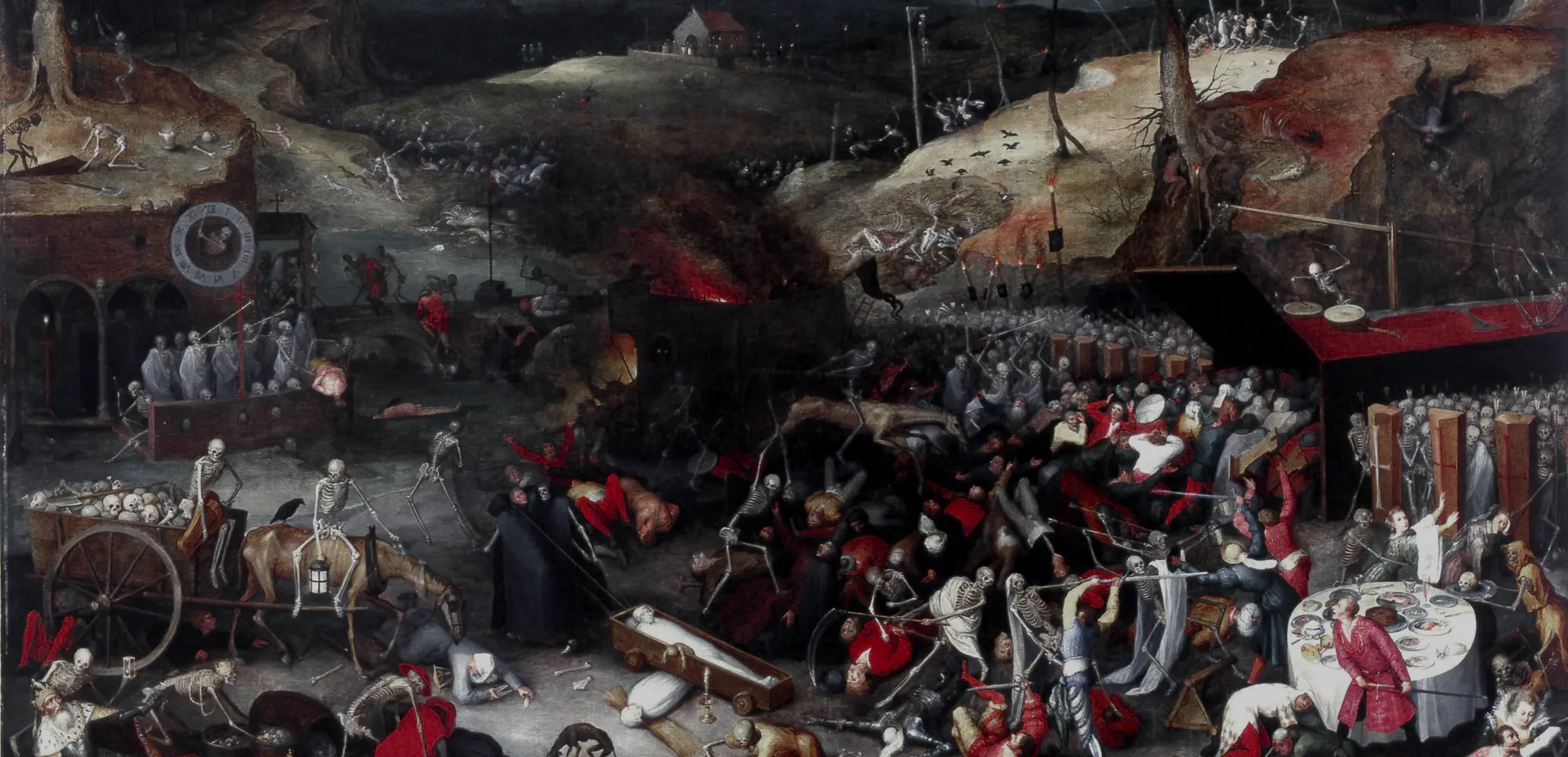 Jan Brueghel de oude, De triomf van de Dood (1597)