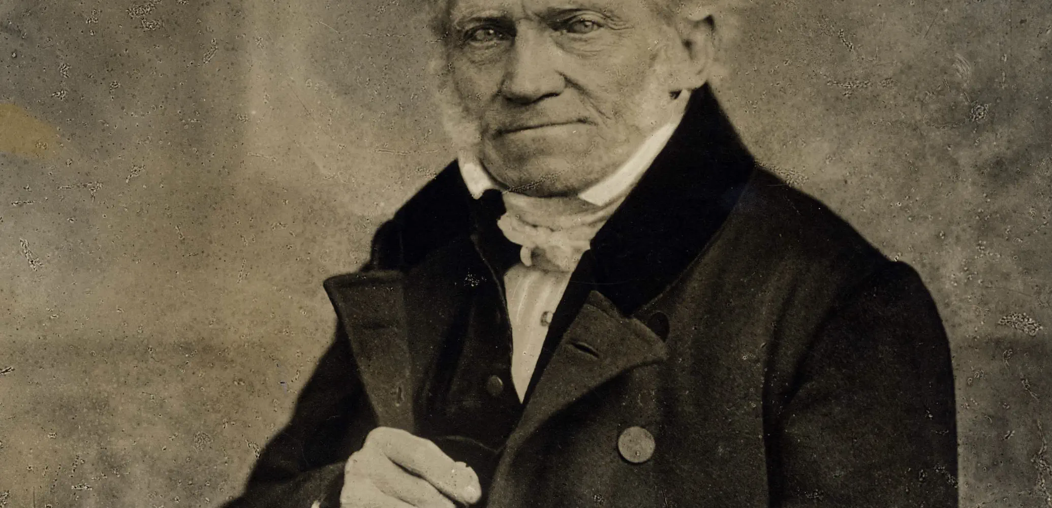 Portretfoto van Arthur Schopenhauer, Johannes Schäfer