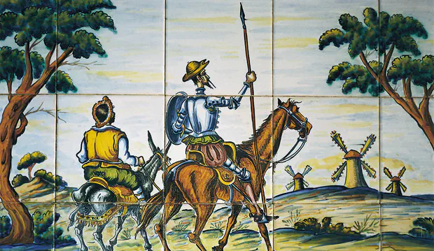 Don Quichot, de geestelijke ridder