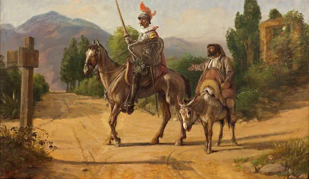 Don Quichot, de geestelijke ridder