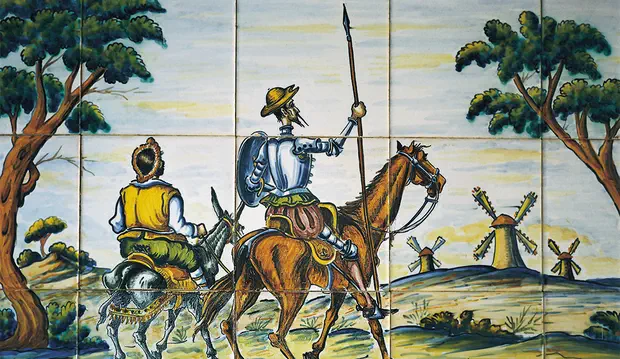 Don Quichot, de geestelijke ridder