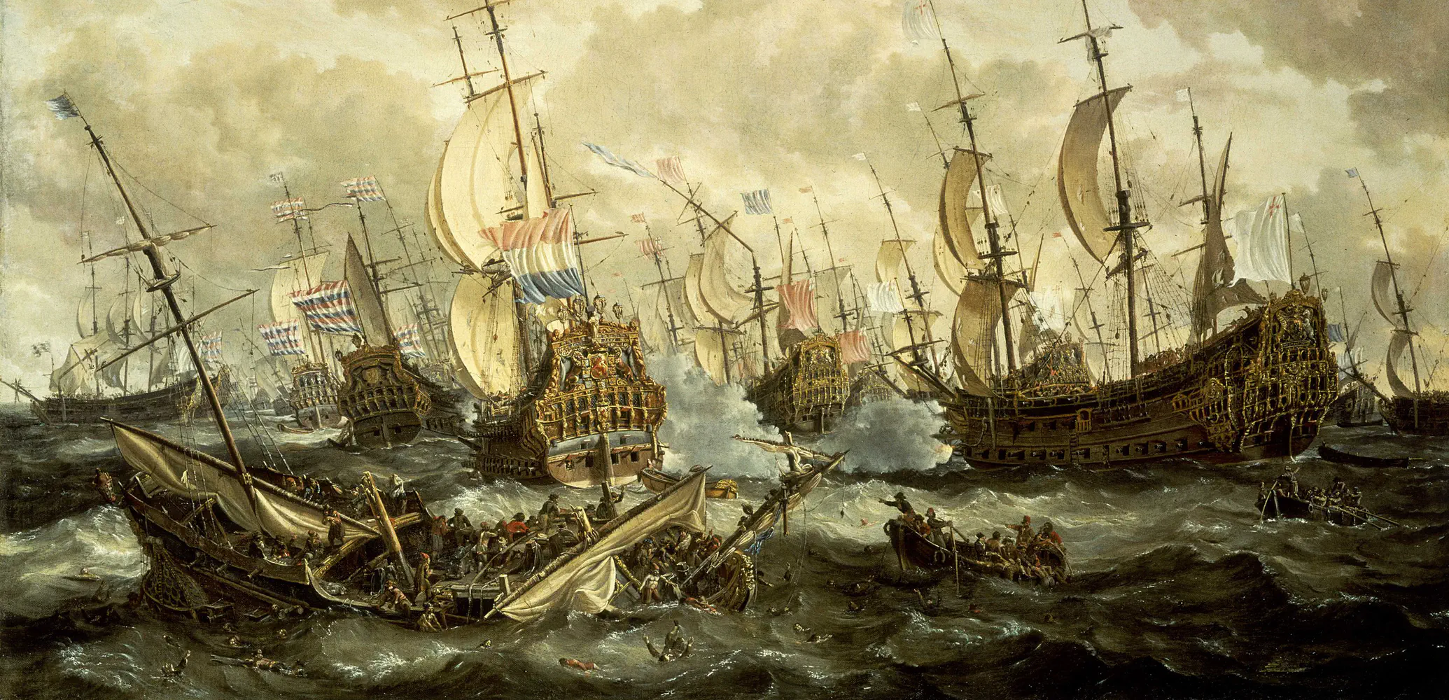 Abraham Storck, De vierdaagse oorlog van 1666