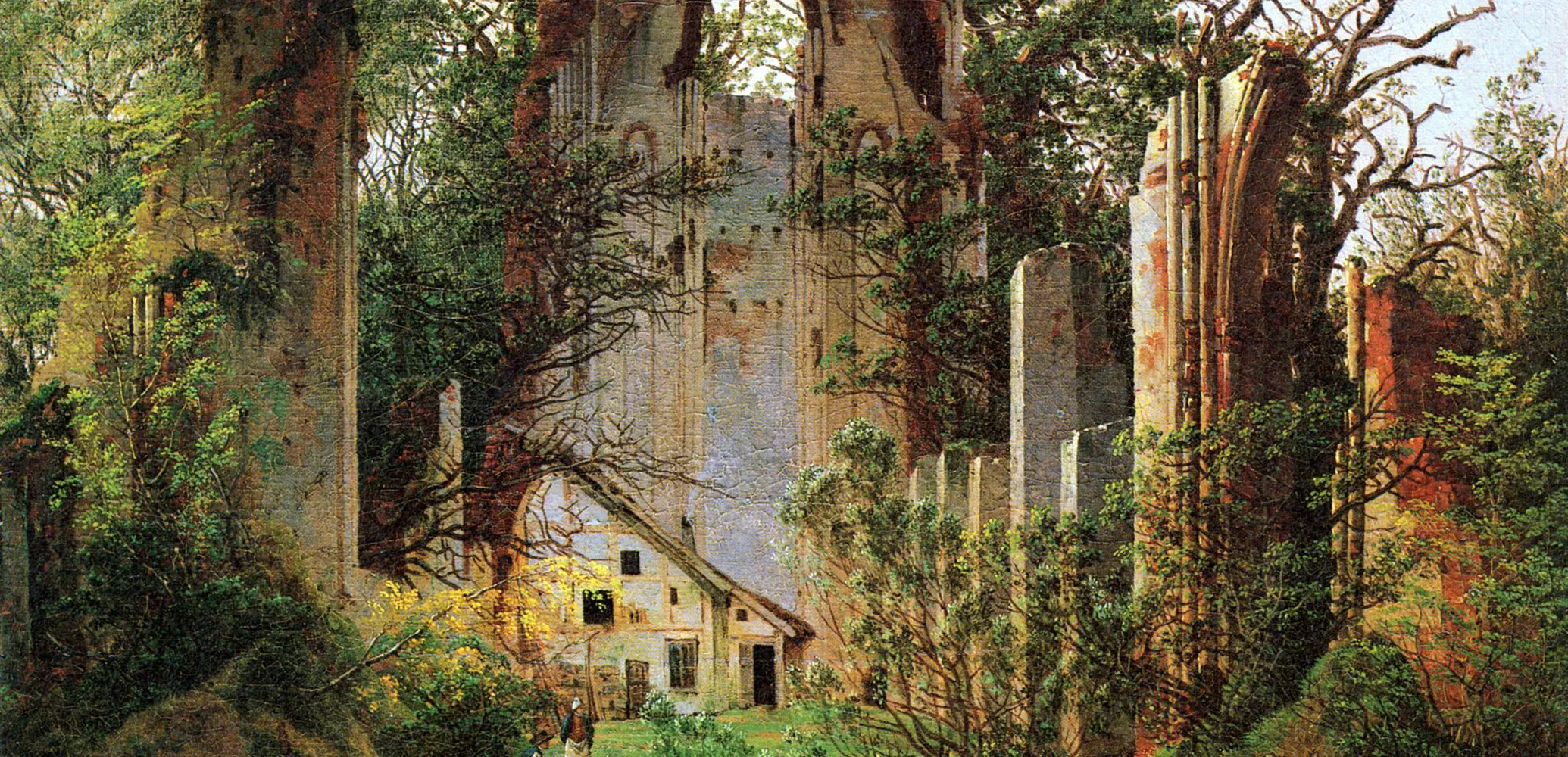 Caspar David Friedrich, Klosterruine Eldena bei Greifswald (ca. 1825)