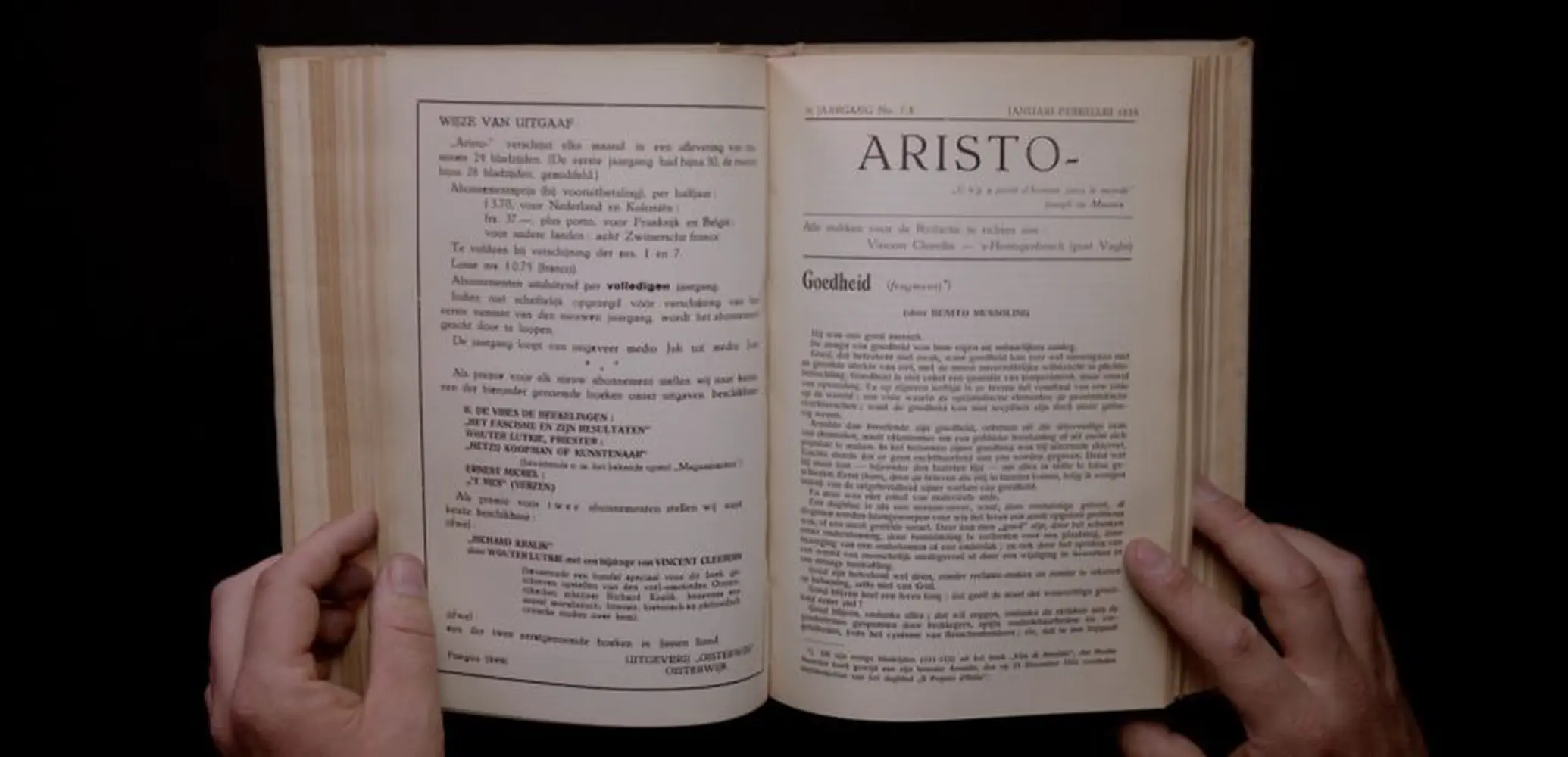 Het bijgeloof aan “De Vooruitgang”