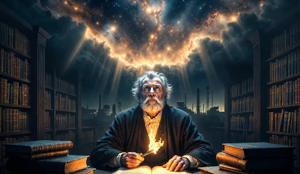 Stoutmoedige gedachten van een vooruitziend genie