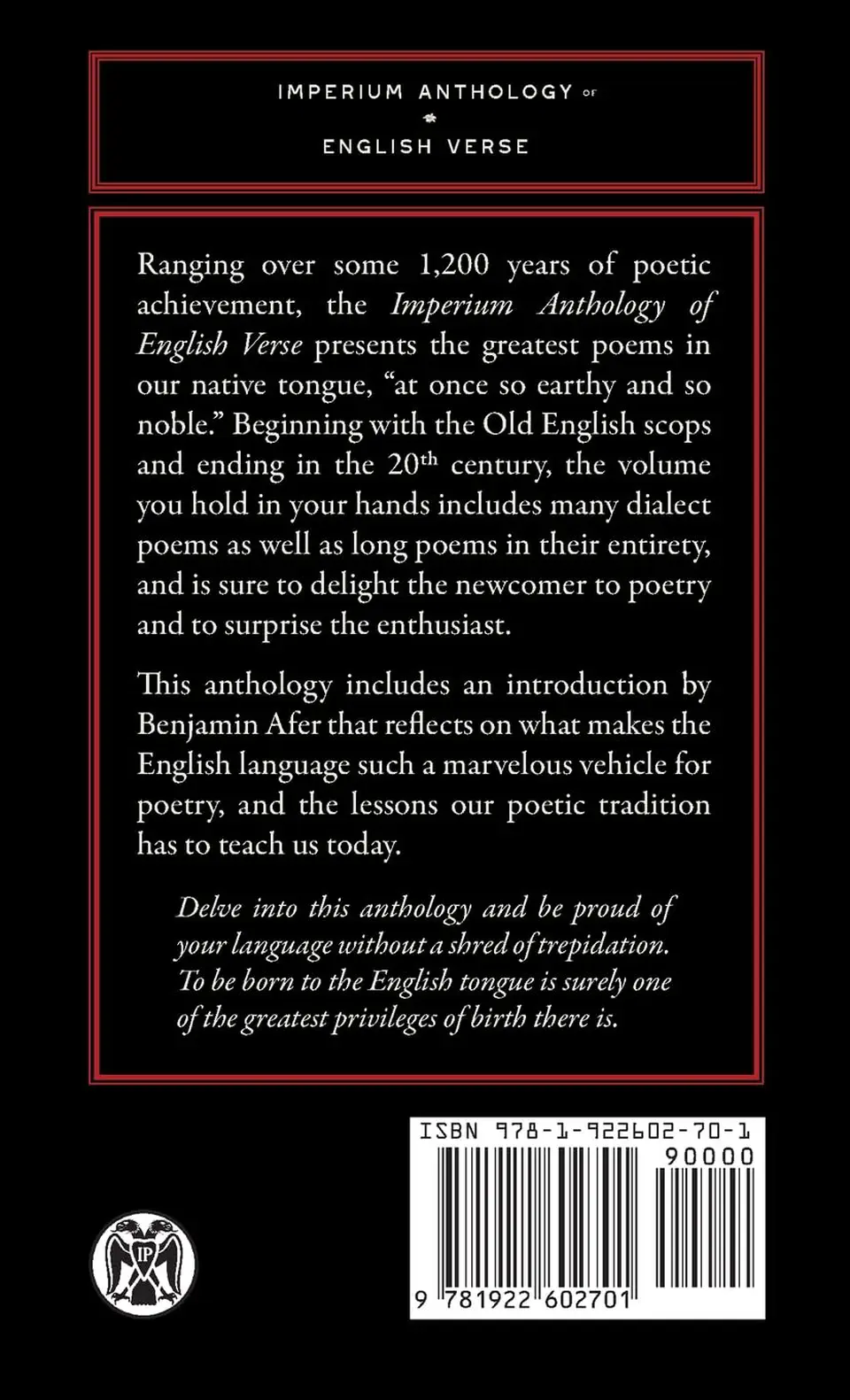 Imperium Anthology of English Verse
